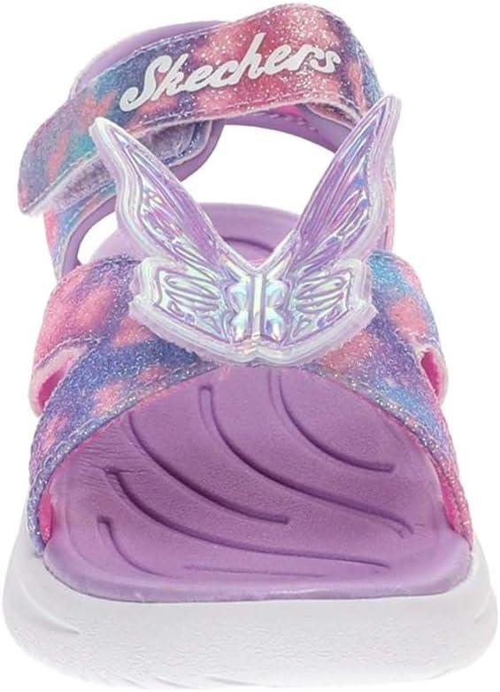imageSkechers Girl Jumpsters Sandal Butterfly Brites PlateLavenderMulti