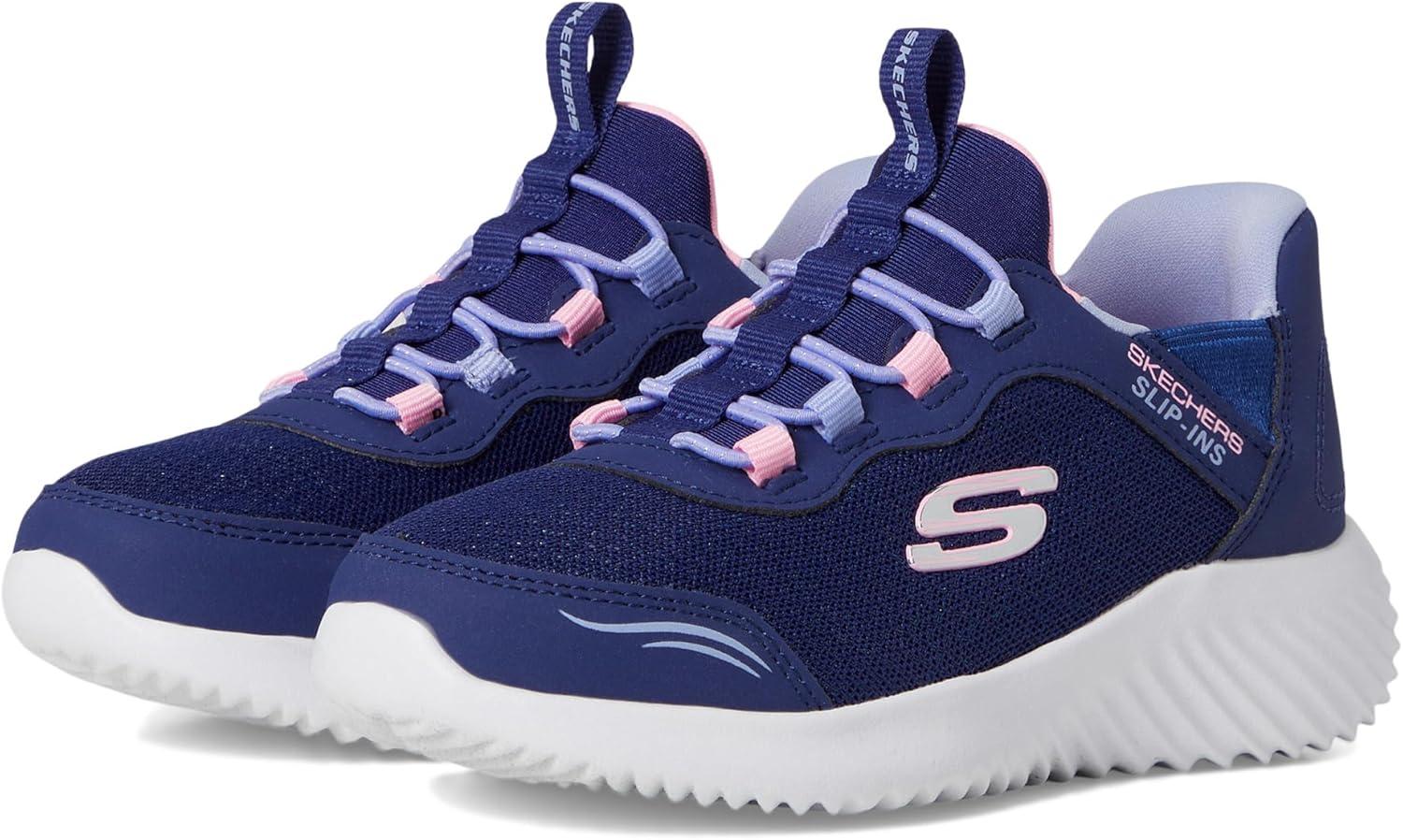 imageSkechers Girls BounderSimple CuteNavy