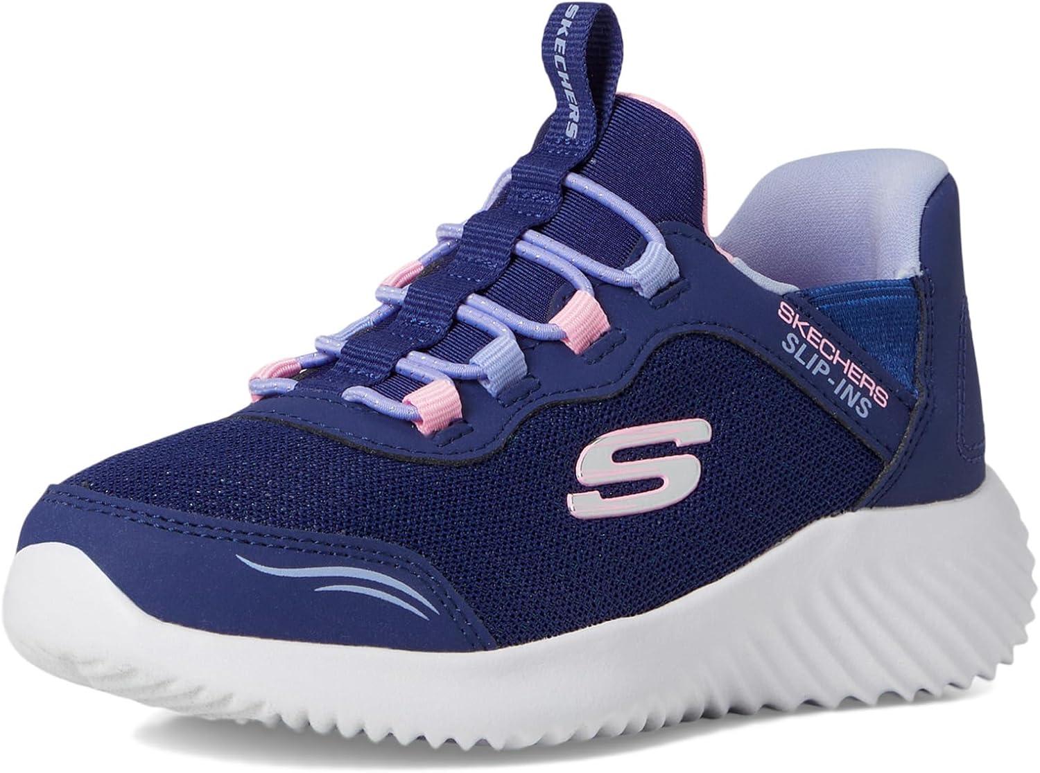 imageSkechers Girls BounderSimple CuteNavy