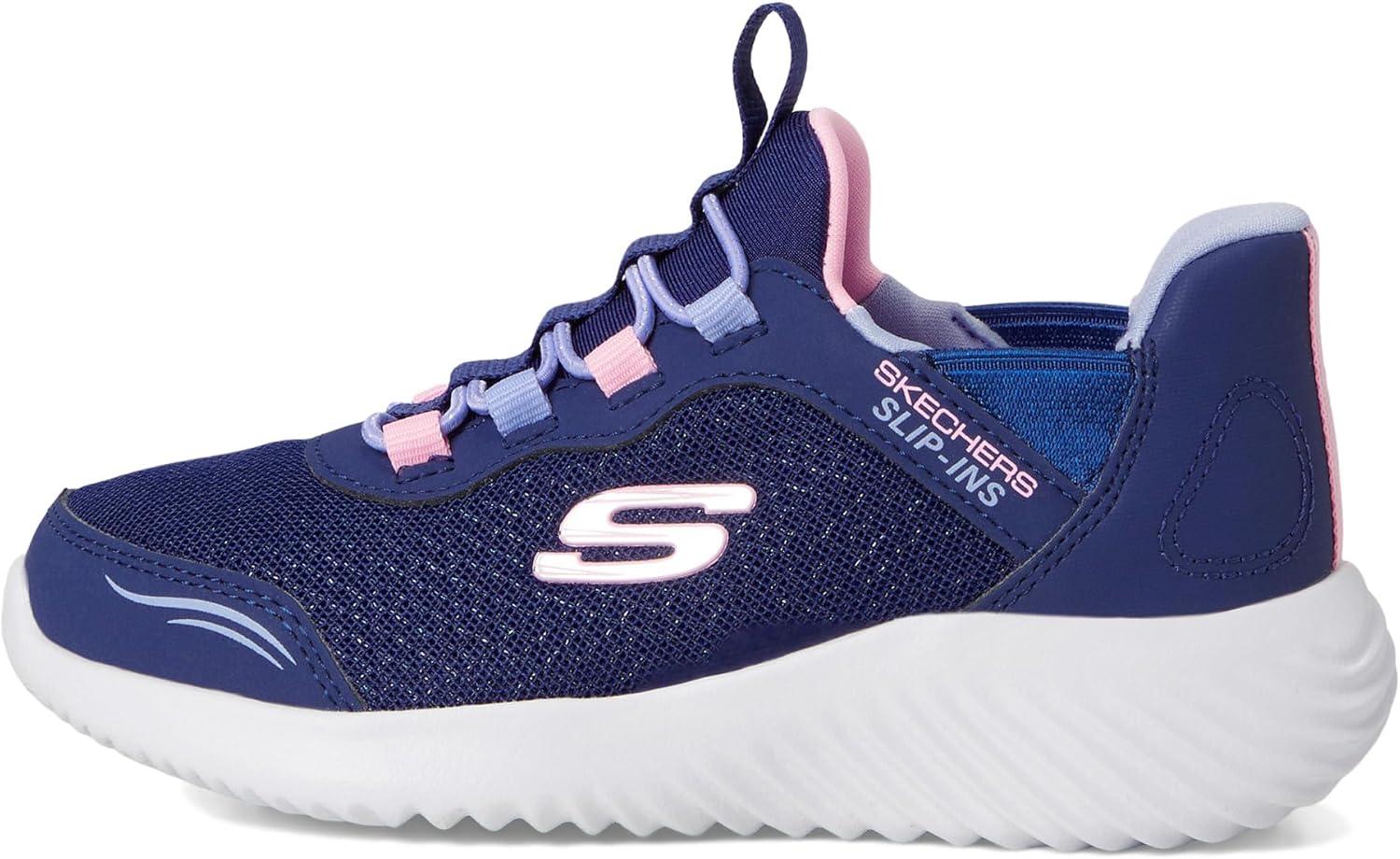 imageSkechers Girls BounderSimple CuteNavy