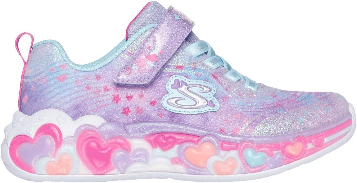 imageSkechers Girls Eternal Heart LightsLavenderMulti
