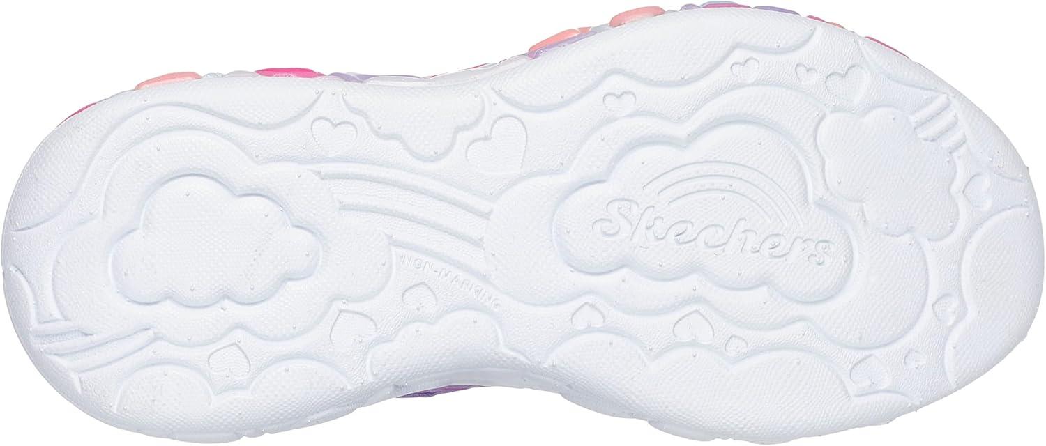 imageSkechers Girls Eternal Heart LightsLavenderMulti