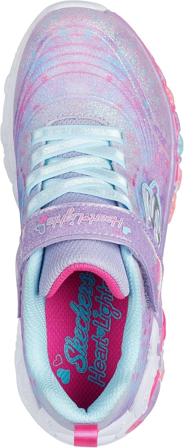 imageSkechers Girls Eternal Heart LightsLavenderMulti