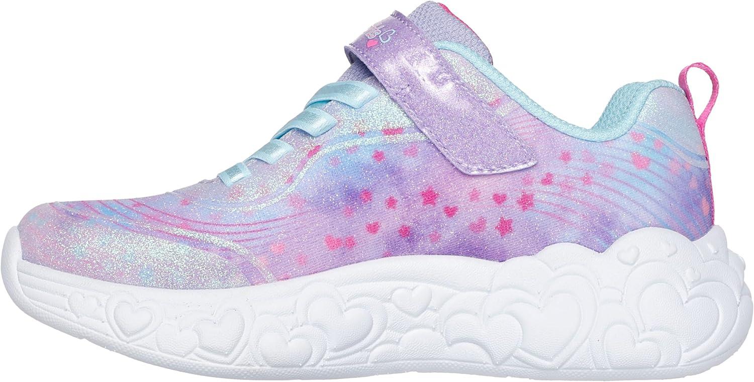imageSkechers Girls Eternal Heart LightsLavenderMulti