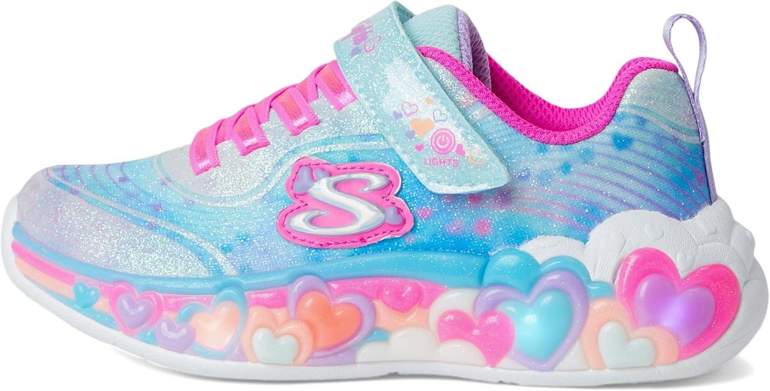 imageSkechers Girls Eternal Heart LightsLight BlueMulti