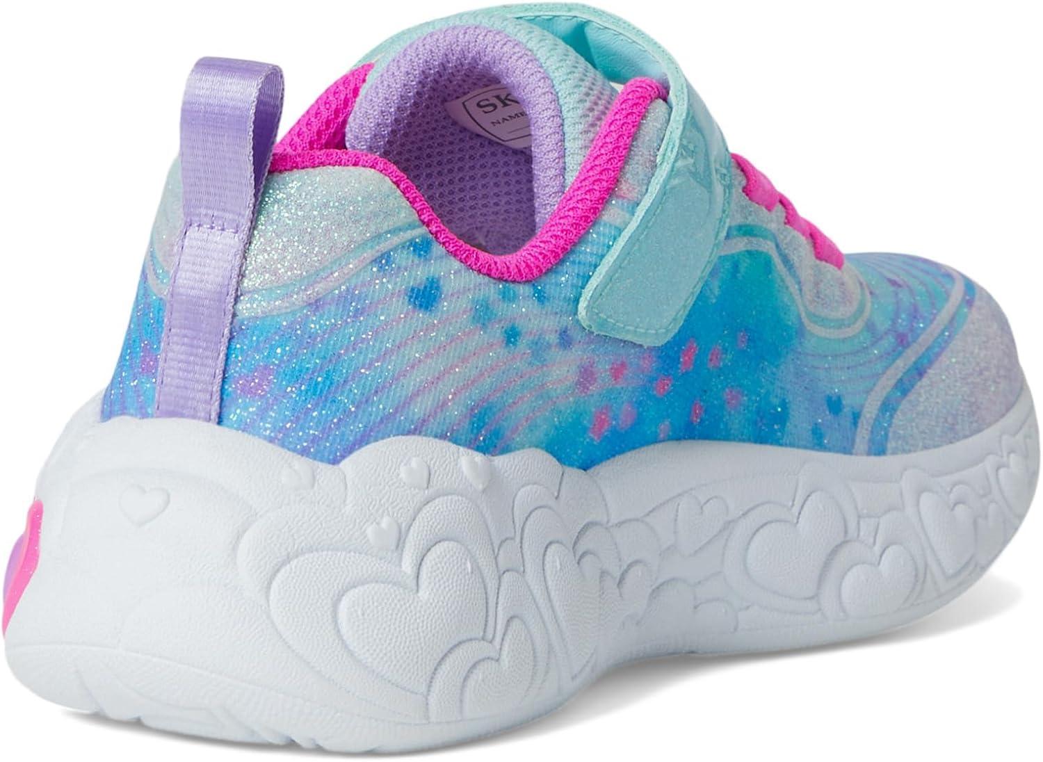 imageSkechers Girls Eternal Heart LightsLight BlueMulti