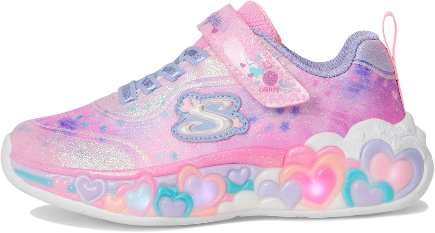 imageSkechers Girls Eternal Heart LightsLink PinkMulti