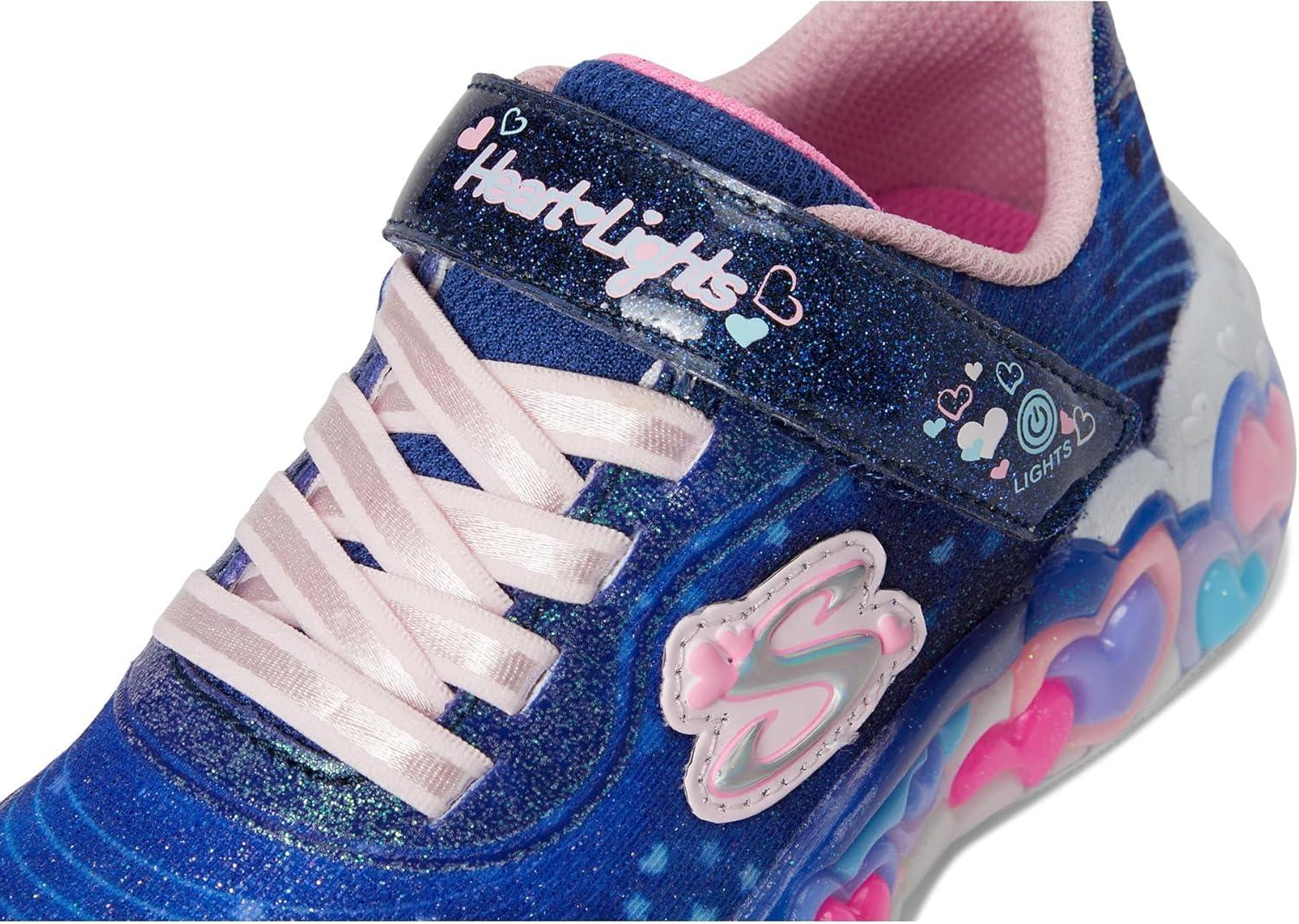 imageSkechers Girls Eternal Heart LightsNavyMulti