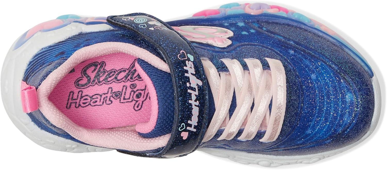 imageSkechers Girls Eternal Heart LightsNavyMulti