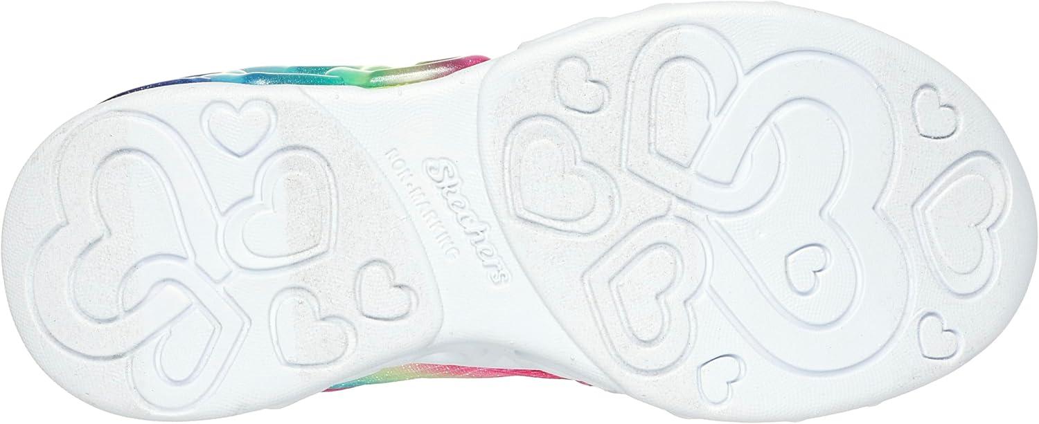imageSkechers Girls Infinite Heart LightsEternal ShimmerPinkMulti