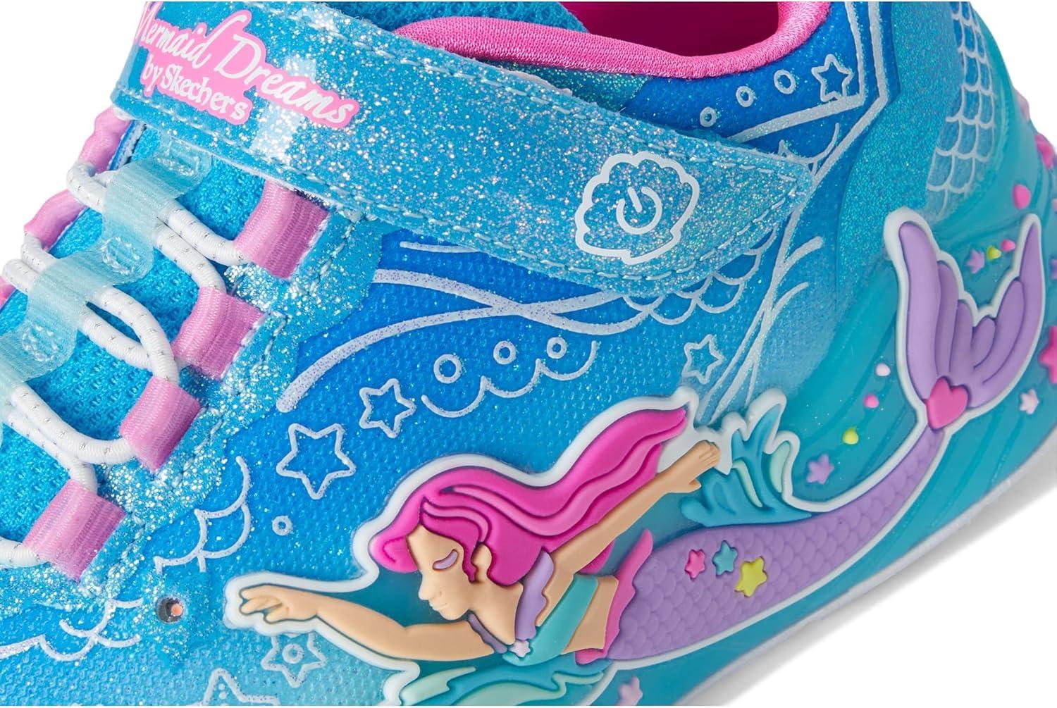 imageSkechers Girls Mermaid DreamsBlueMulti