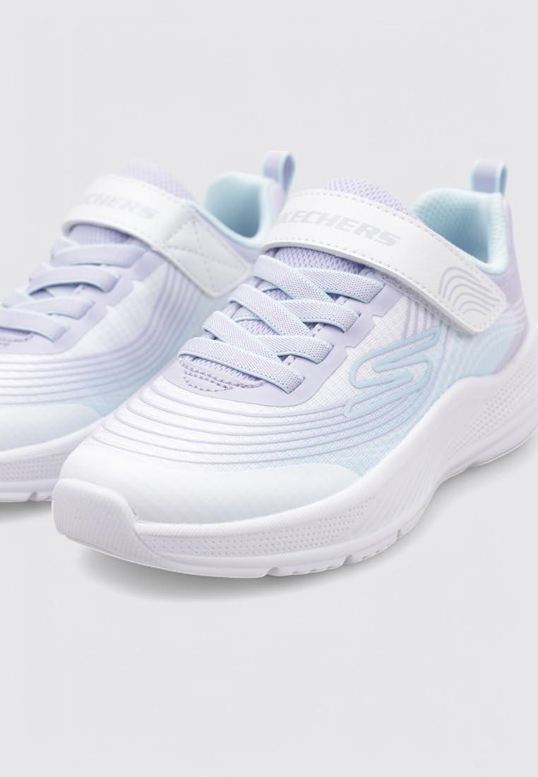 imageSkechers Girls Microspec AdvanceWhiteLavender