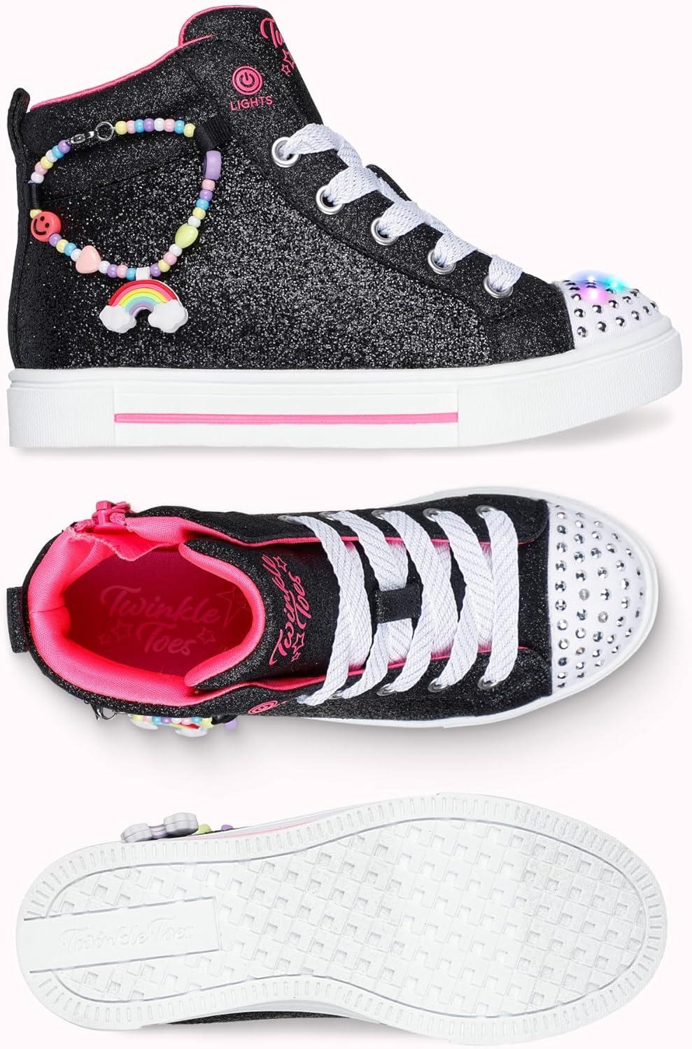 imageSkechers Girls Twinkle Sparks Charm BestieBlack