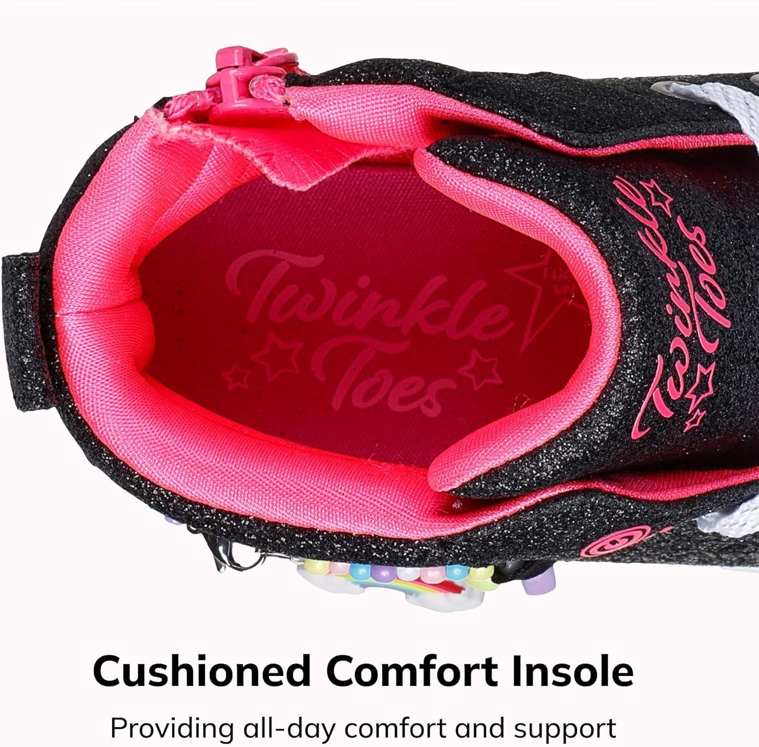 imageSkechers Girls Twinkle Sparks Charm BestieBlack