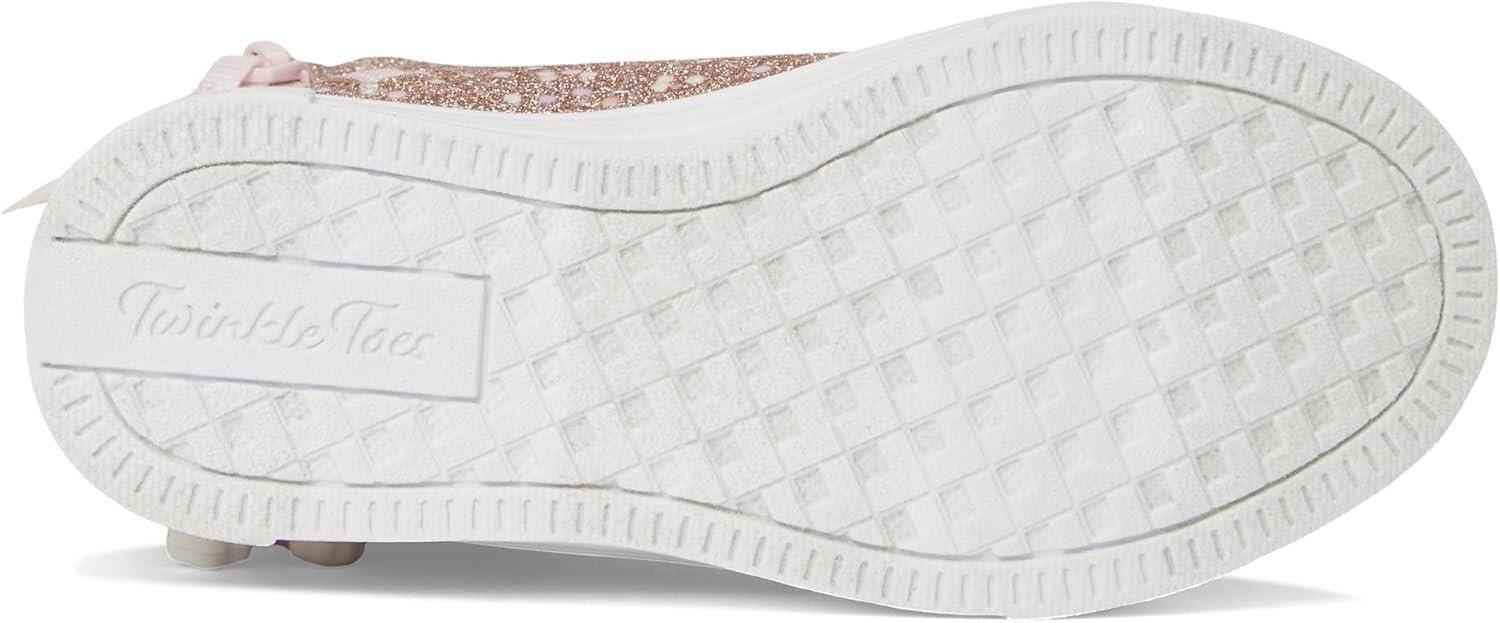 imageSkechers Girls Twinkle Sparks Charm BestieRose Gold