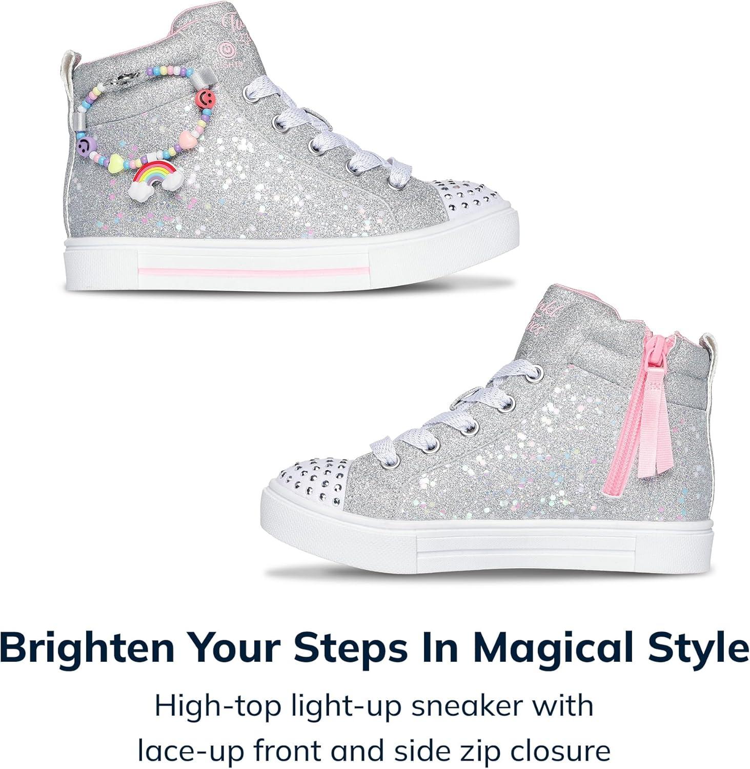 imageSkechers Girls Twinkle Sparks Charm BestieSilver