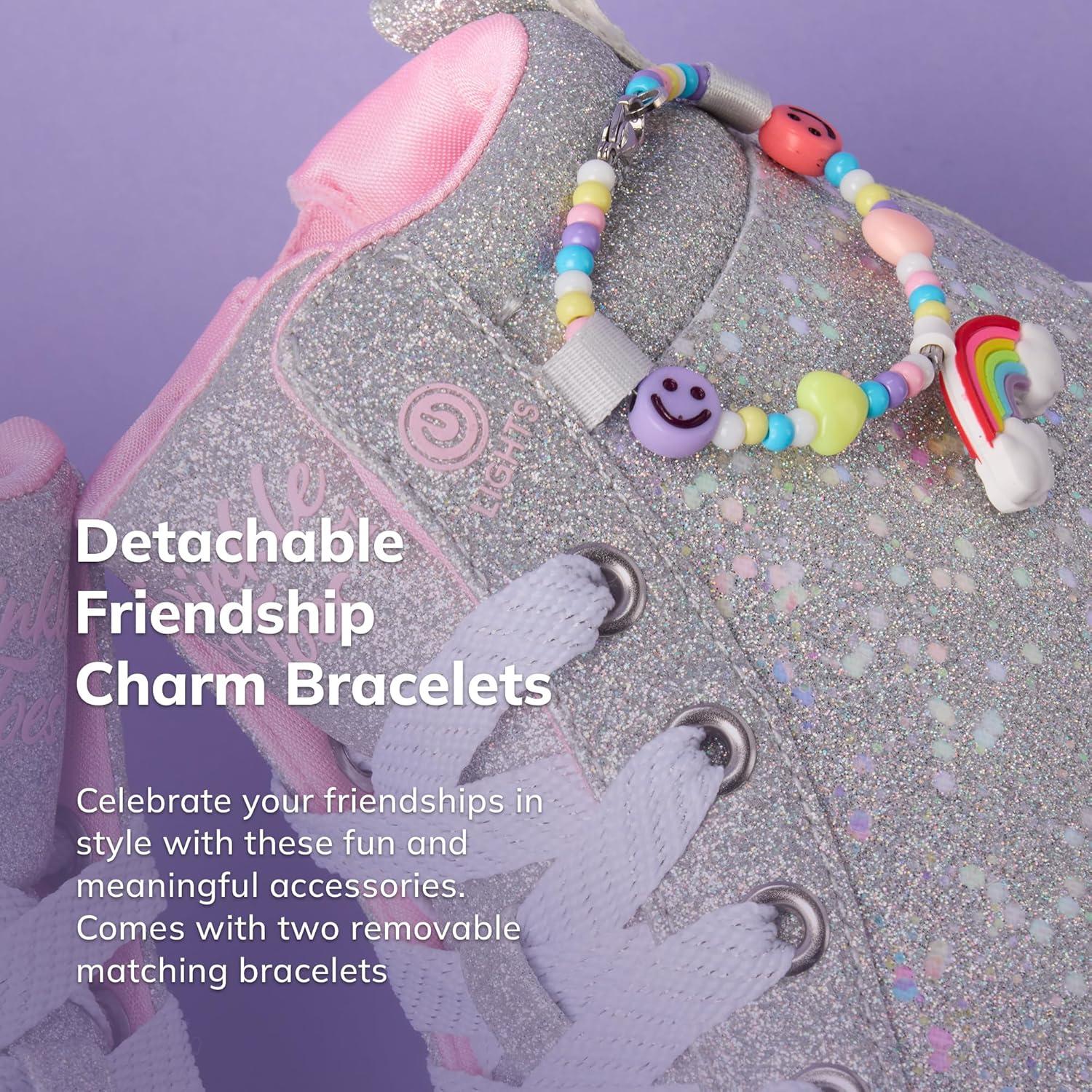 imageSkechers Girls Twinkle Sparks Charm BestieSilver