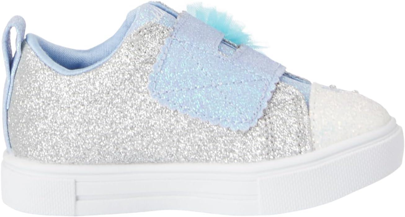 imageSkechers Girls Twinkle SparksGlitter GemsSneakerSilverLight Blue