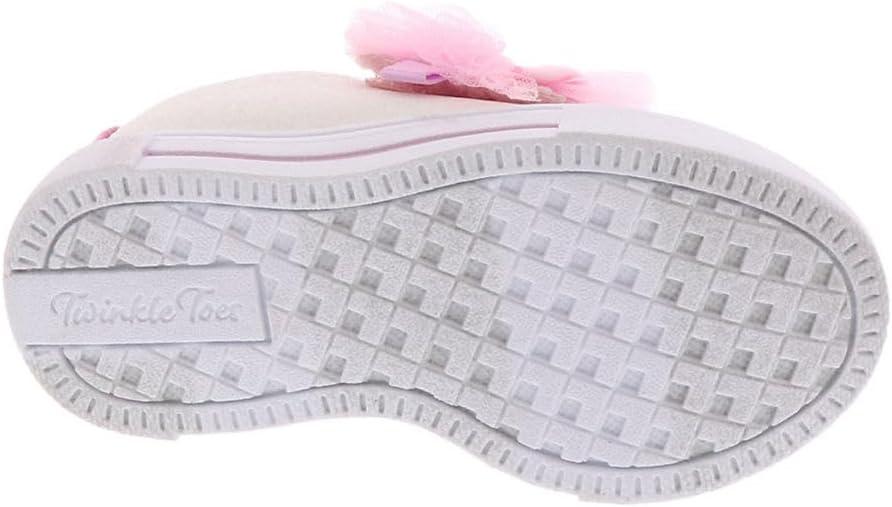 imageSkechers Girls Twinkle SparksGlitter GemsSneakerWhitePink