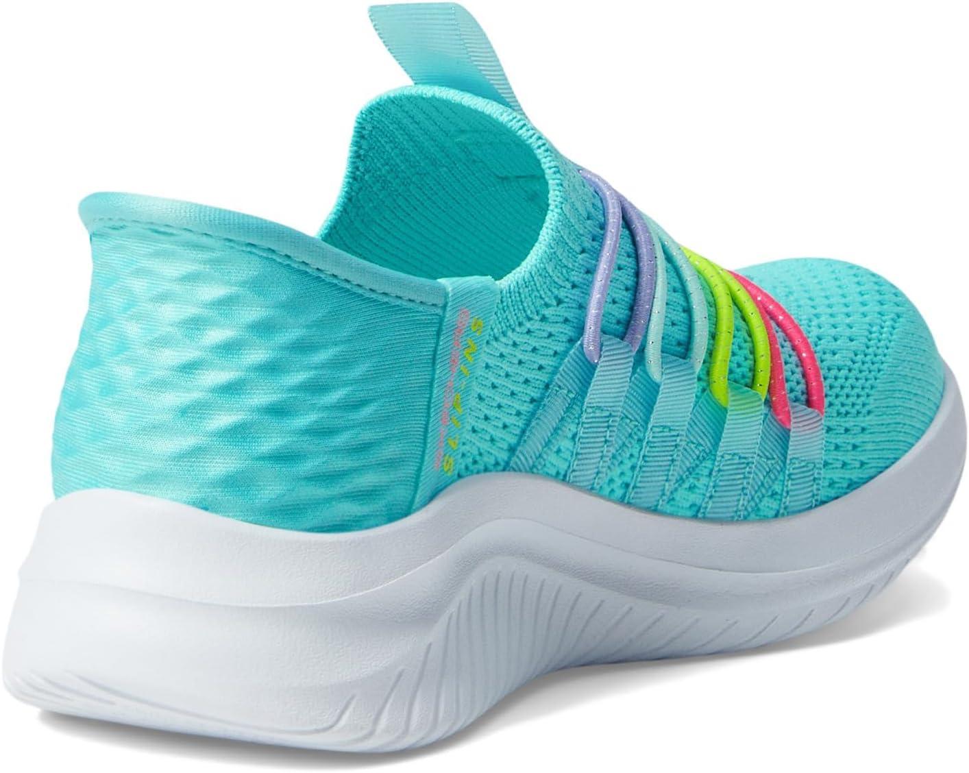 imageSkechers Girls Ultra Flex 30 Bungee FunAquaMulti