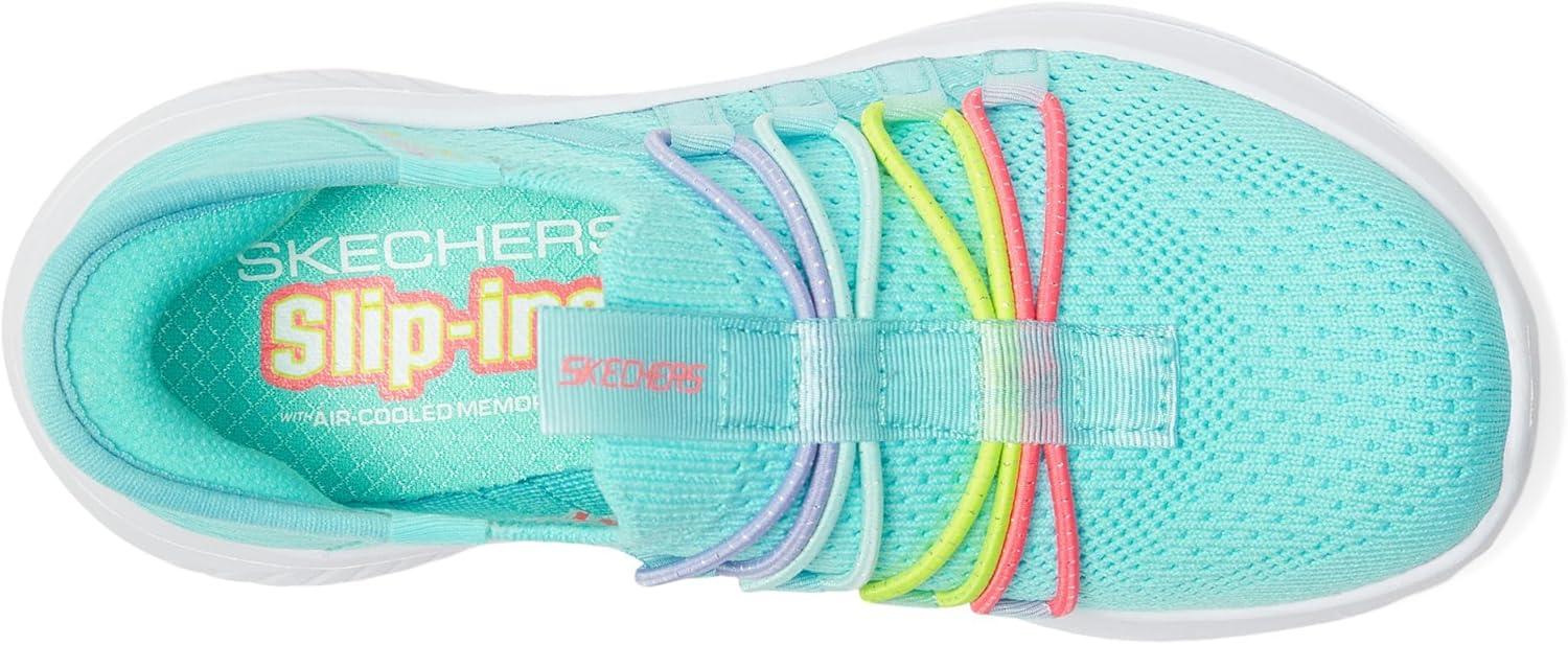 imageSkechers Girls Ultra Flex 30 Bungee FunAquaMulti
