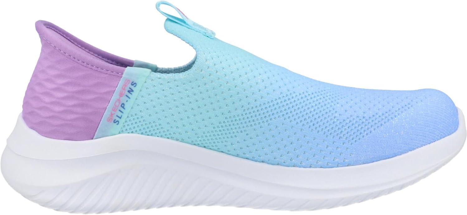 imageSkechers Girls Ultra Flex 30 Color BoostLight BlueLavender