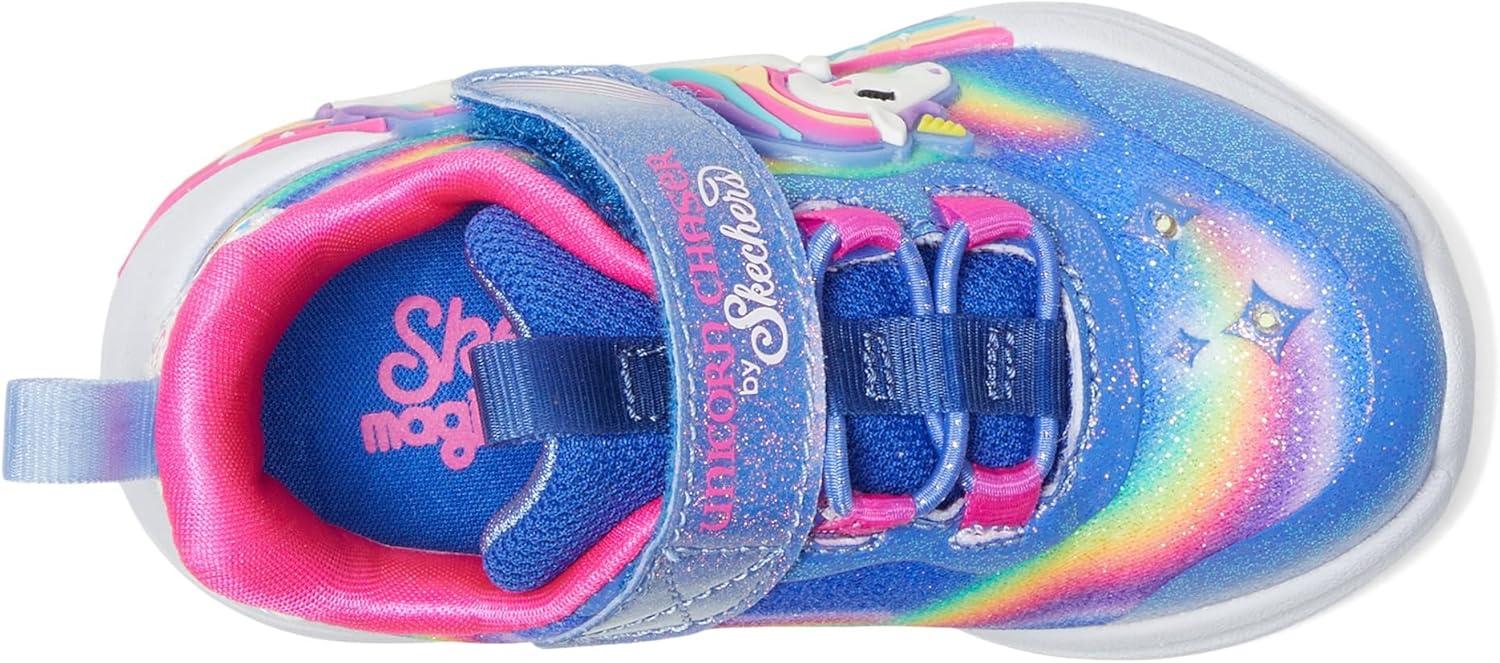 imageSkechers Girls Unicorn ChaserBlue SparkleMulti