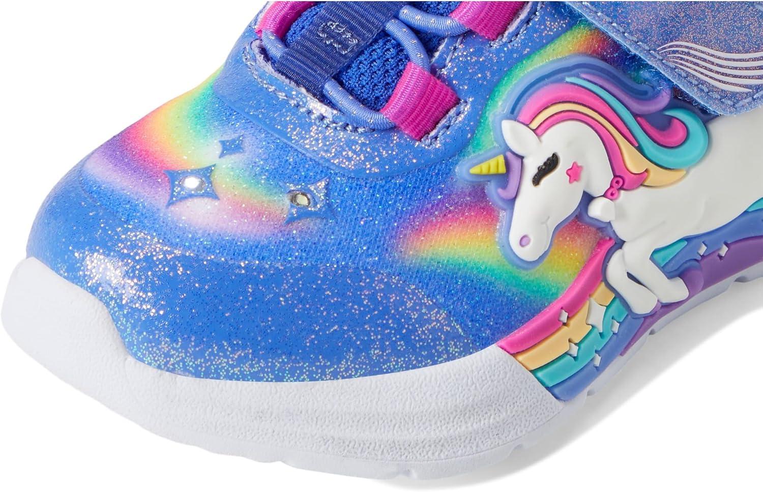 imageSkechers Girls Unicorn ChaserBlue SparkleMulti