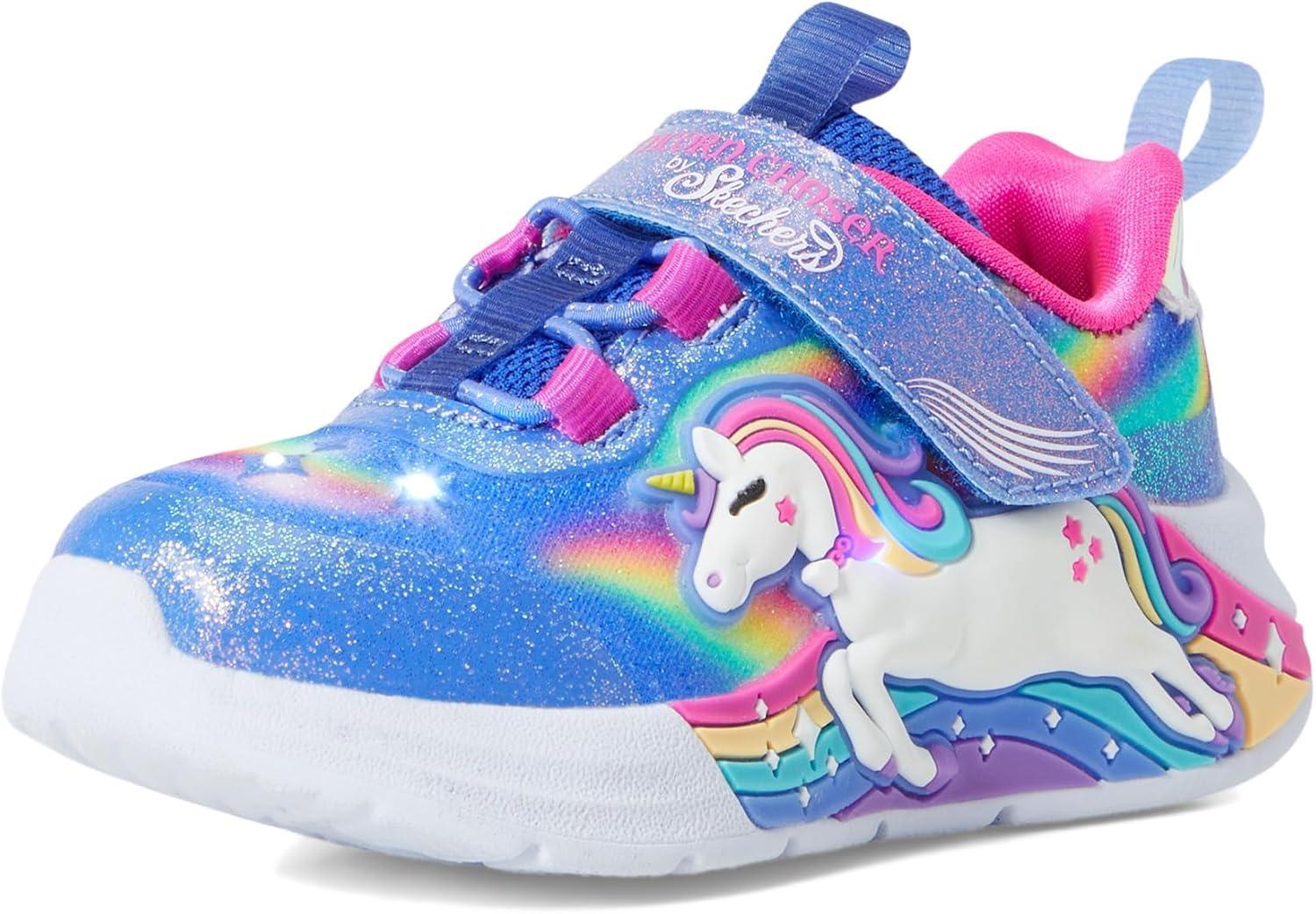 imageSkechers Girls Unicorn ChaserBlue SparkleMulti