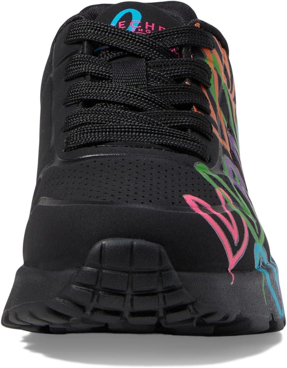 imageSkechers Girls Uno Lite spread the LoveBlackMulti