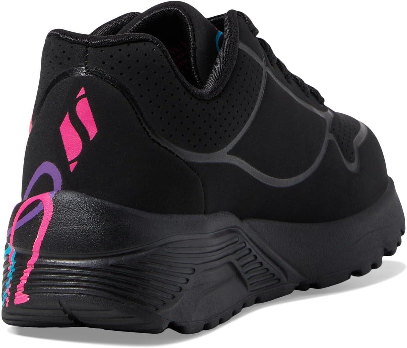imageSkechers Girls Uno Lite spread the LoveBlackMulti