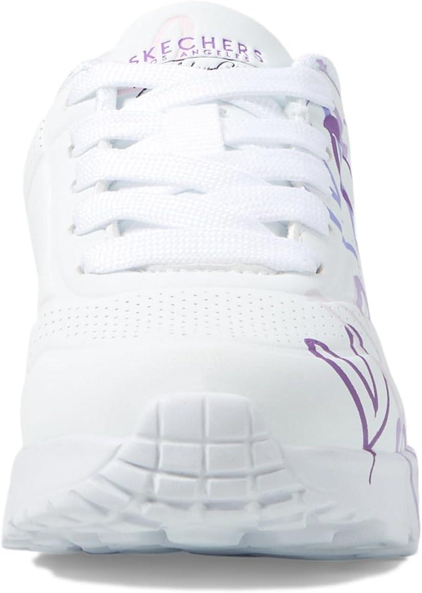 imageSkechers Girls Uno Lite spread the LoveWhiteLight Purple