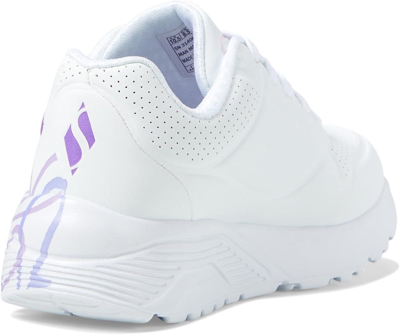 imageSkechers Girls Uno Lite spread the LoveWhiteLight Purple
