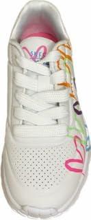imageSkechers Girls Uno Lite spread the LoveWhiteMint