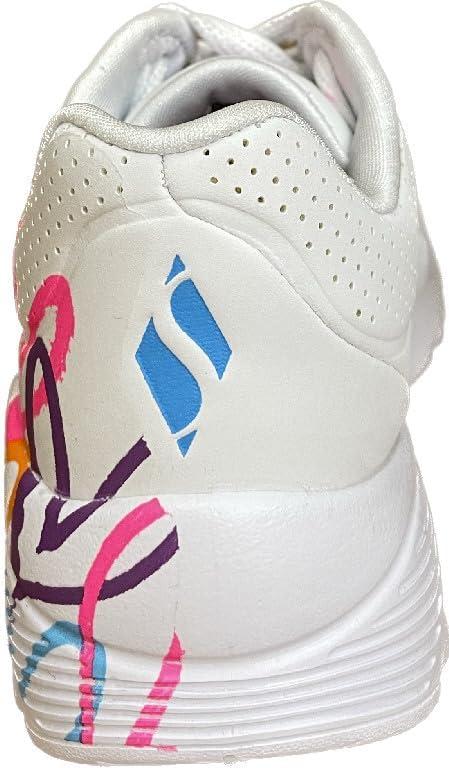 imageSkechers Girls Uno Lite spread the LoveWhiteMint