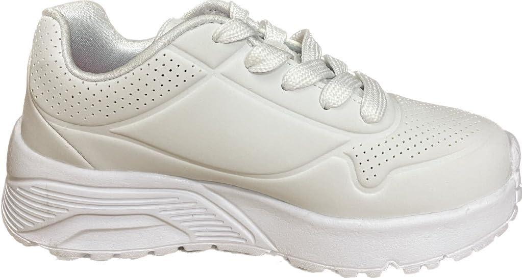 imageSkechers Girls Uno Lite spread the LoveWhiteMint