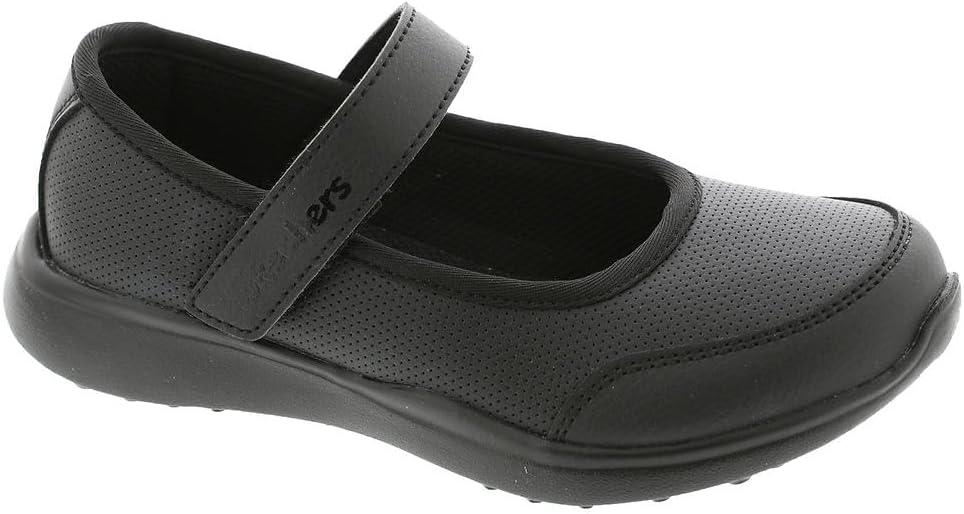 imageSkechers Kids Girls MicrostridesRecess Rules SneakerBlackBlack