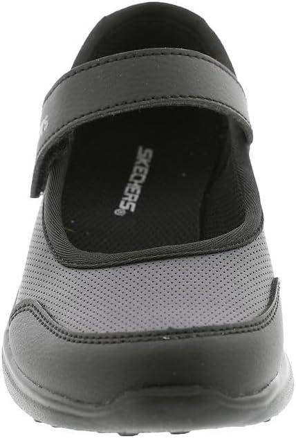 imageSkechers Kids Girls MicrostridesRecess Rules SneakerBlackBlack