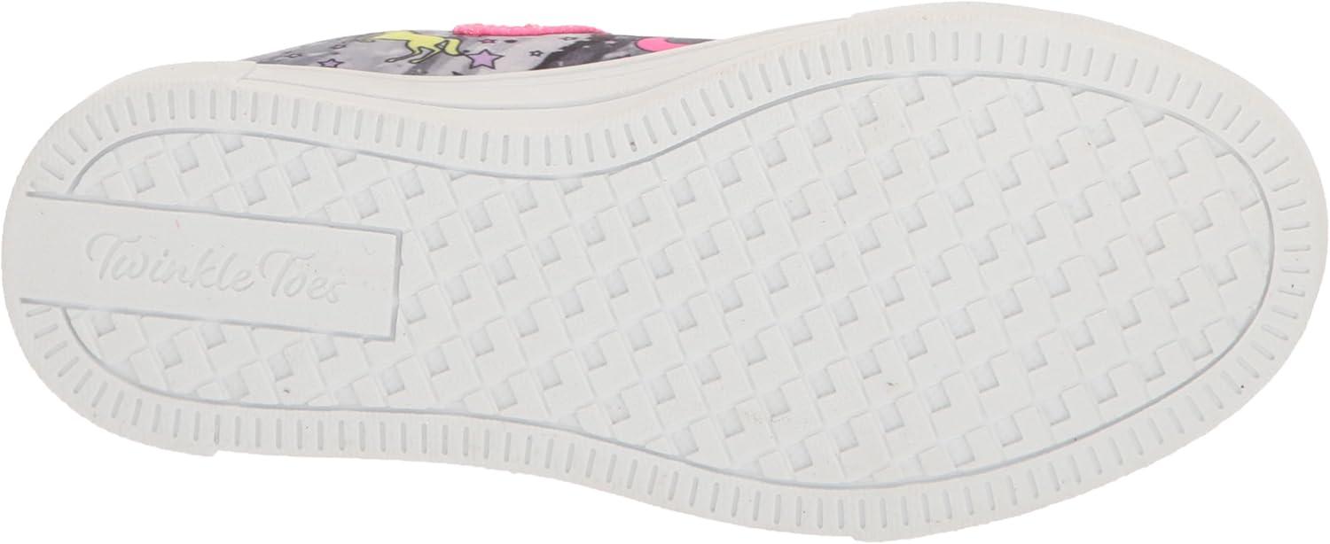 imageSkechers Kids Girls Twinkle Sparks Ice Heather LightUp Sneakers Cushioned Comfort Flexible SoleBlackMulti