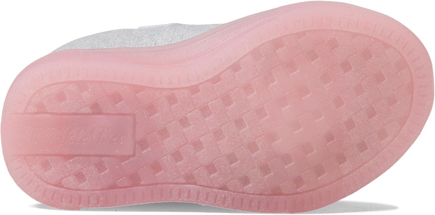 imageSkechers Kids Girls Twinkle Sparks Ice Heather LightUp Sneakers Cushioned Comfort Flexible SoleGreyPink