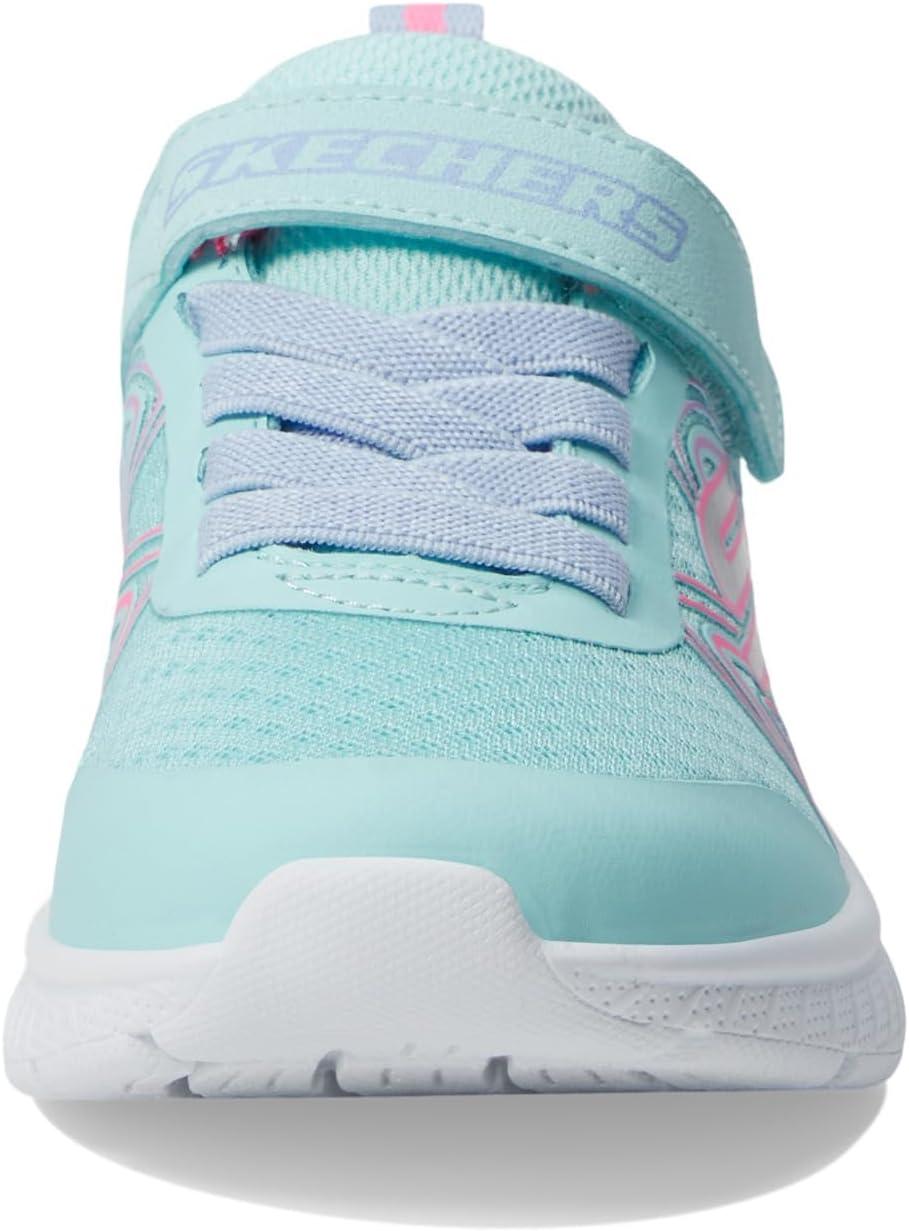 imageSkechers Kids Microspec PlusSwirl Sweet SneakersAquaPink