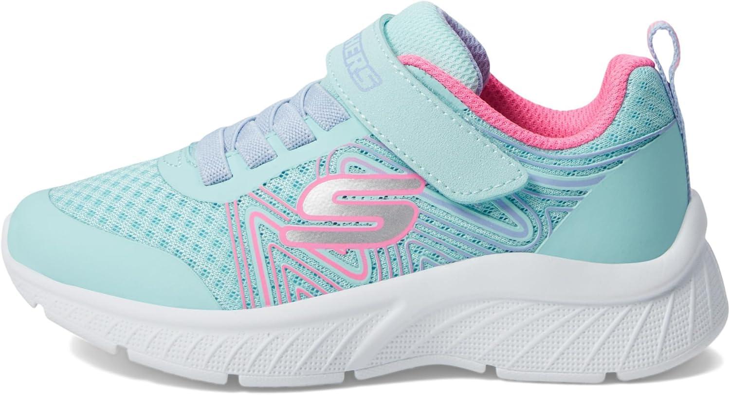 imageSkechers Kids Microspec PlusSwirl Sweet SneakersAquaPink
