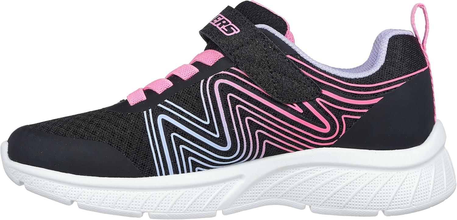 imageSkechers Kids Microspec PlusSwirl Sweet SneakersBlackMulti