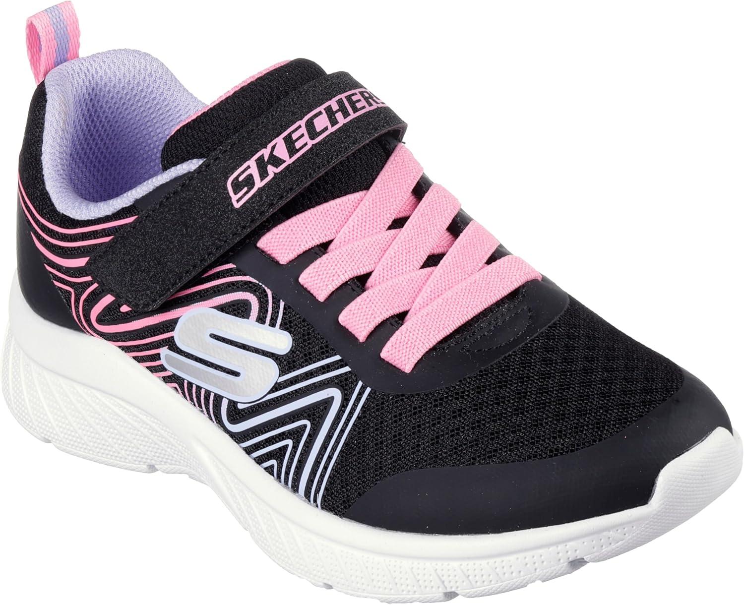 imageSkechers Kids Microspec PlusSwirl Sweet SneakersBlackMulti