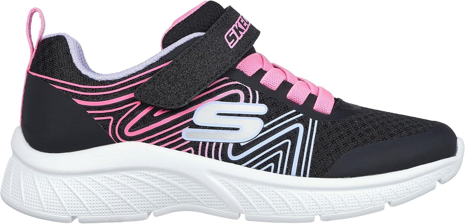 imageSkechers Kids Microspec PlusSwirl Sweet SneakersBlackMulti