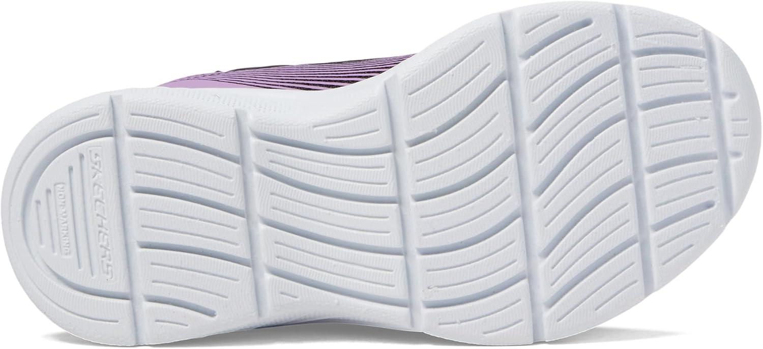 imageSkechers Kids Microspec PlusSwirl Sweet SneakersBlackPurple