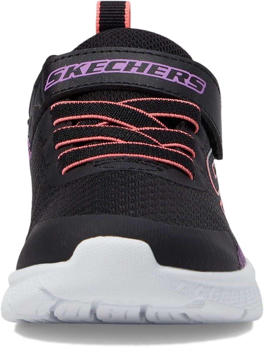 imageSkechers Kids Microspec PlusSwirl Sweet SneakersBlackPurple