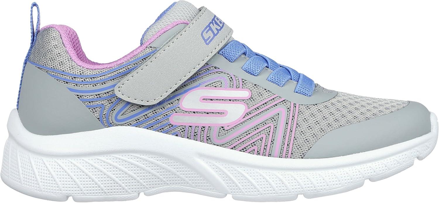 imageSkechers Kids Microspec PlusSwirl Sweet SneakersGrayMulti