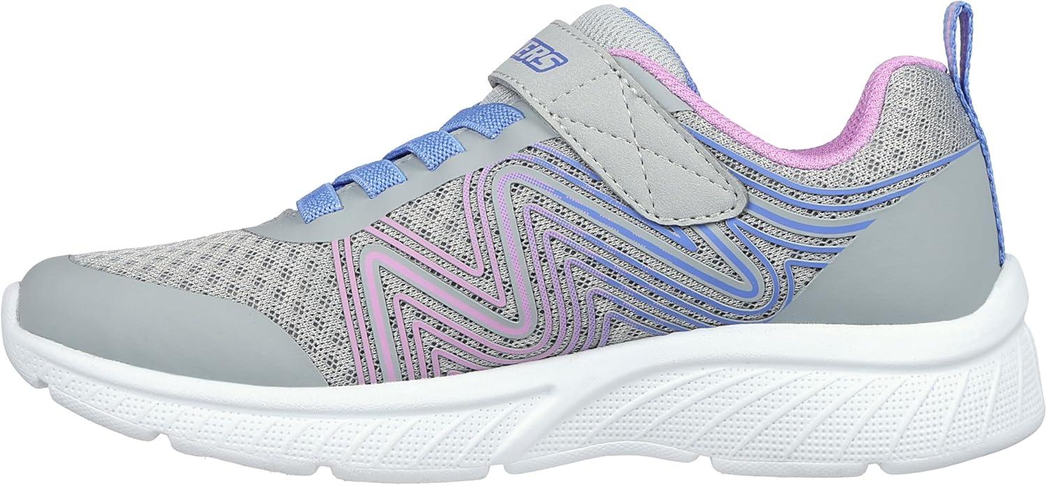 imageSkechers Kids Microspec PlusSwirl Sweet SneakersGrayMulti