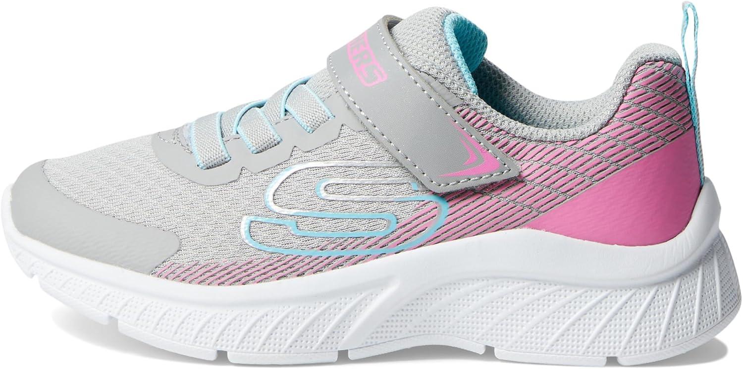 imageSkechers Kids Microspec PlusSwirl Sweet SneakersGreyPink